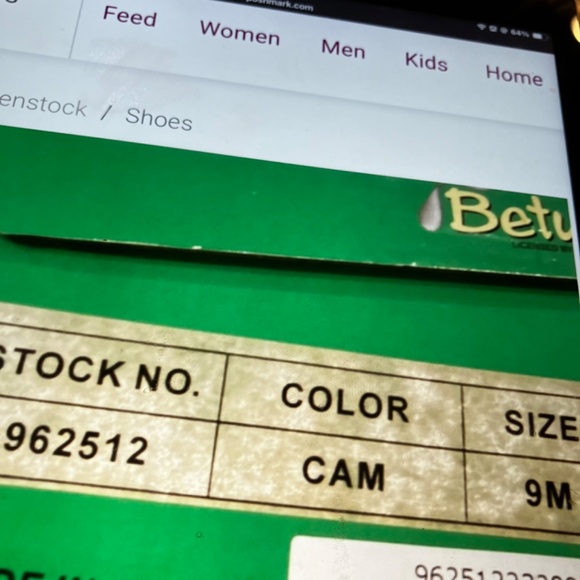 Birkenstock Unique Plaid NWOT - Picture 6 of 7